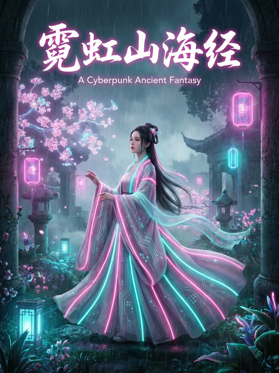 调教视频在线观看 古风奇缘短剧 - 霓虹山海经海报